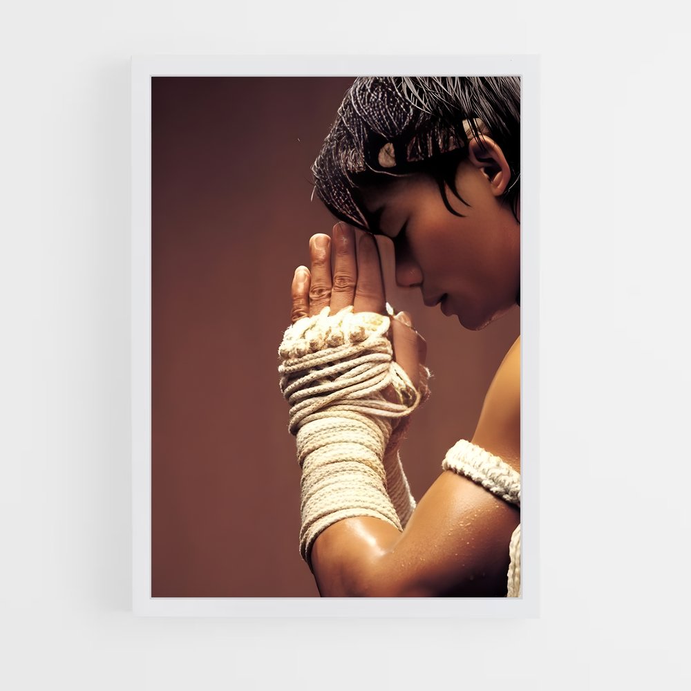 Poster La Fille à la Corde – affiche Kung Fu (vue 3)